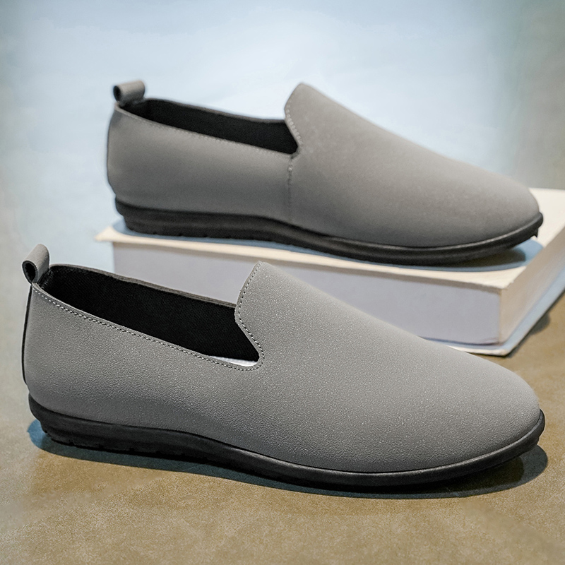 Men Formal Wear Wedding Guest - Men Vintage British Business Loafers Round