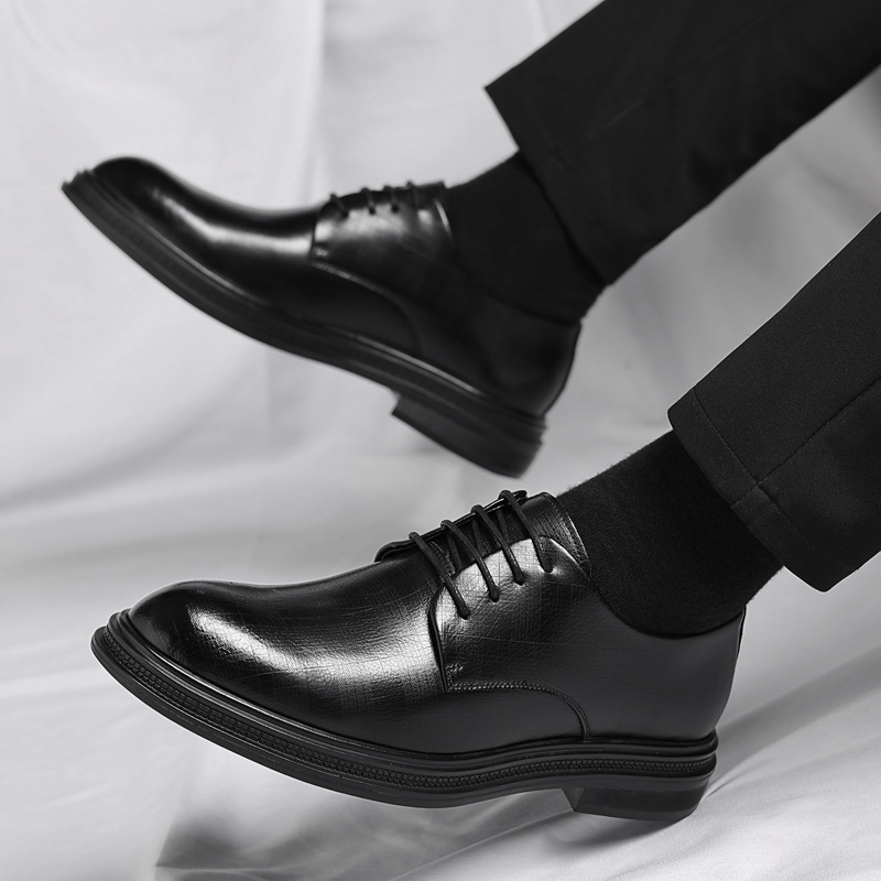 Mens Black Vintage Genuine Lea - đánh giá và giá Men'S Formal Party Wear Shoes