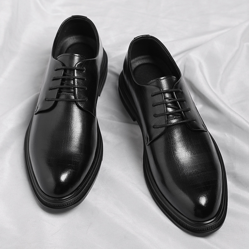 Mens Black Vintage Genuine Lea - đánh giá và giá Men'S Formal Party Wear Shoes