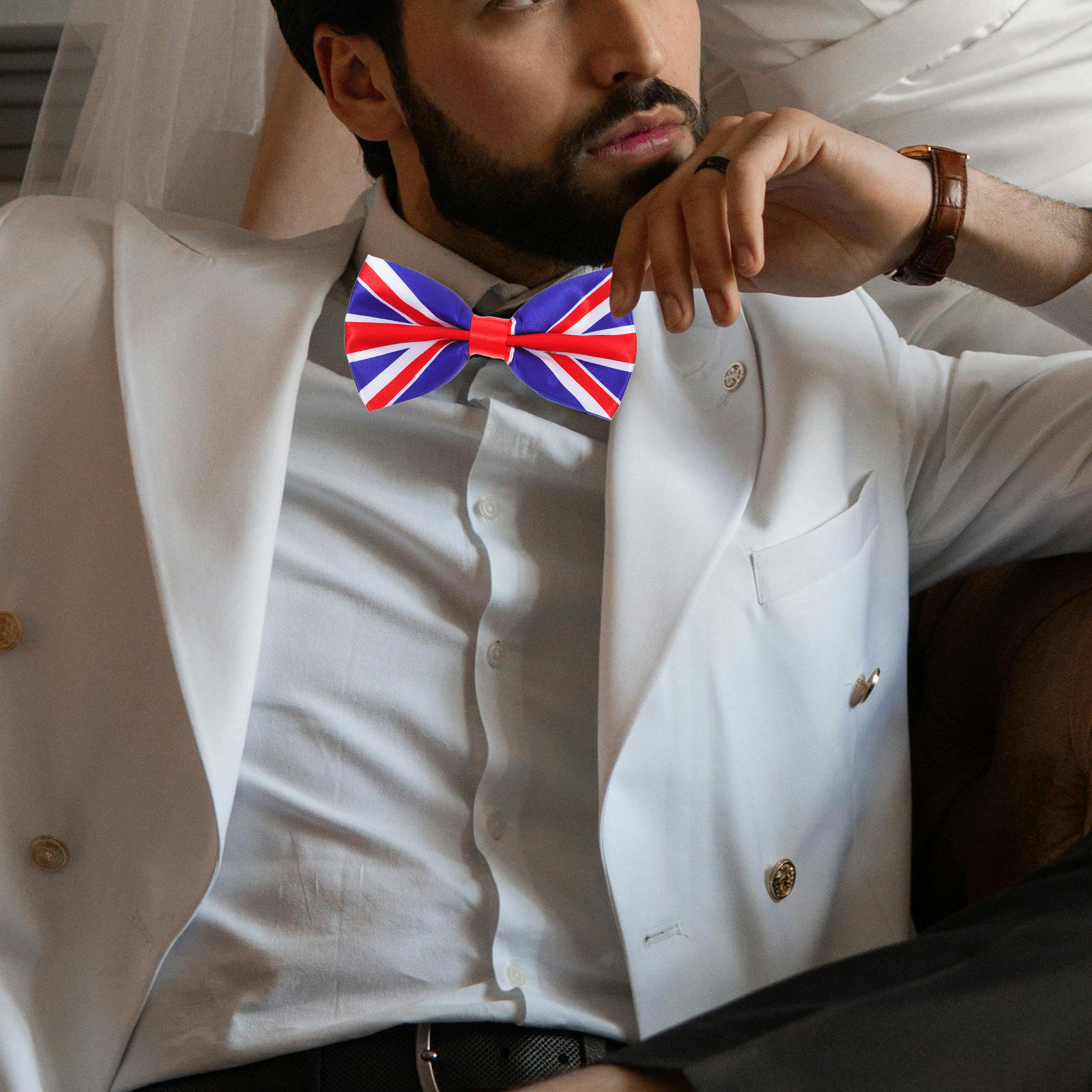 British Patriotic Bow Tie for  - đánh giá và giá Men'S Formal Wear For Graduation
