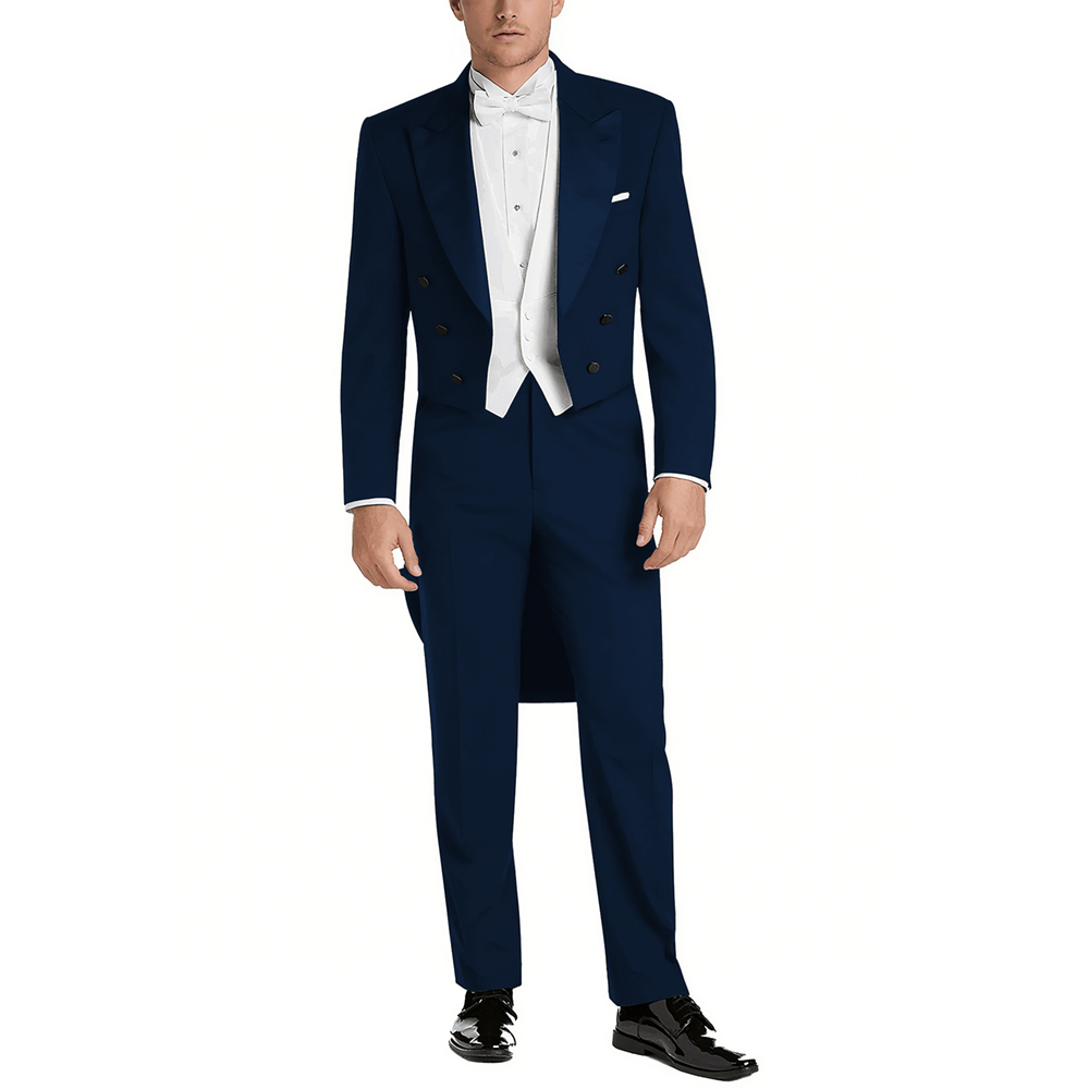 Men's Satin Peak Lapel Suit Se - đánh giá và giá Elegant Formal Men'S Wear