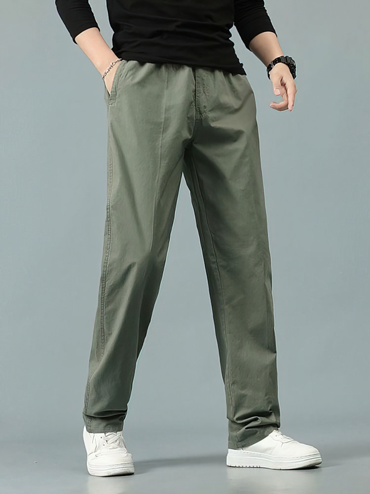 100% Cotton Straight Casual Pa - đánh giá và giá Men Formal Wear In Summer