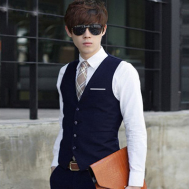 Men British Slim Fit Suit Vest - đánh giá và giá Elegant Formal Men'S Wear