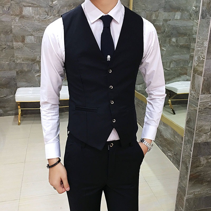 Men British Slim Fit Suit Vest - đánh giá và giá Elegant Formal Men'S Wear