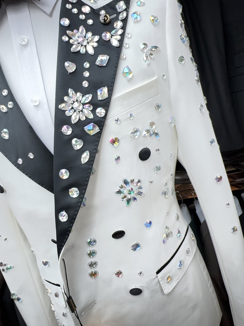 2025 Sparkly In Stock Crystals - đánh giá và giá Elegant Formal Men'S Wear
