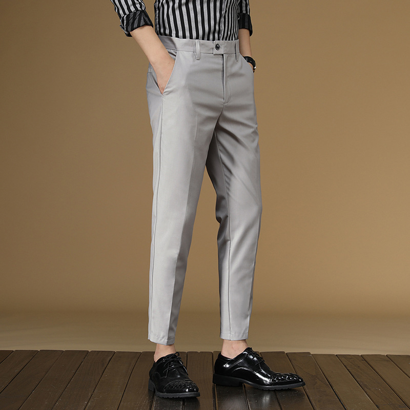 Summer Suit Pants Men Red Blac - đánh giá và giá Men Formal Wear In Summer