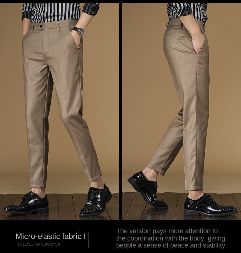 Summer Suit Pants Men Red Blac - đánh giá và giá Men Formal Wear In Summer