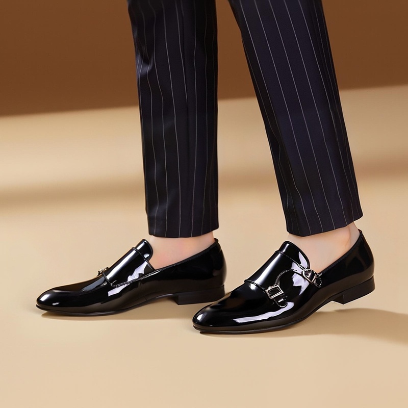Piergitar New Black Color Pate - đánh giá và giá Men'S Formal Party Wear Shoes