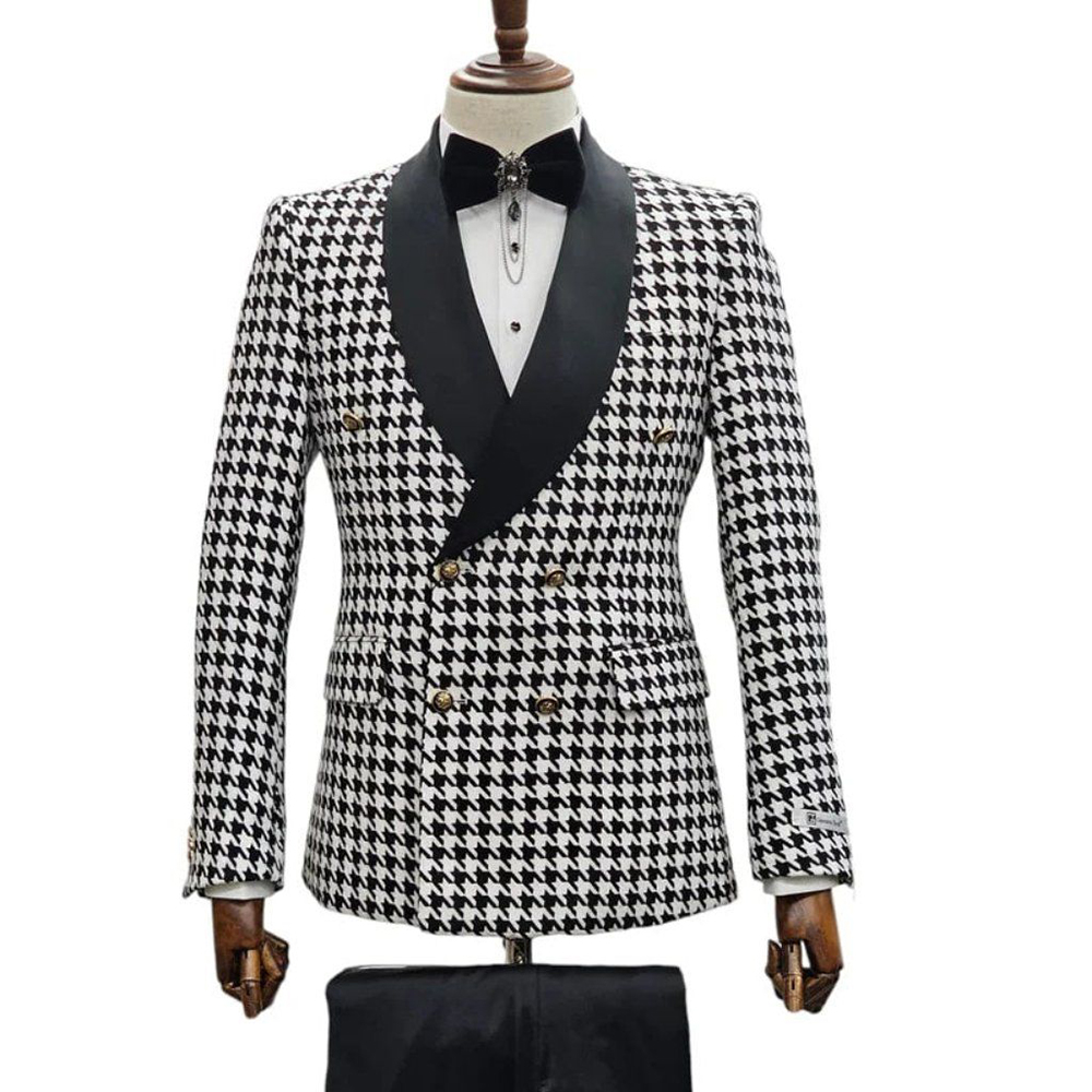 Vintage Men's Suits Chic 2Piec - đánh giá và giá Men Formal Wear Wedding Guest