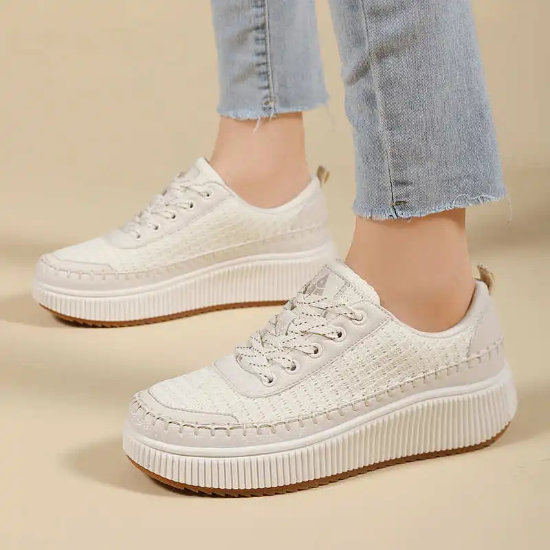 Brown Shoes Woman Flats Autumn - đánh giá và giá Formal Upper Wear Men