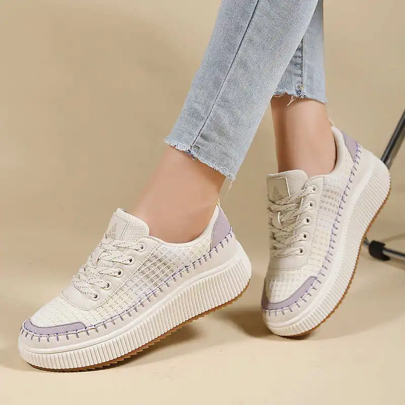 Brown Shoes Woman Flats Autumn - đánh giá và giá Formal Upper Wear Men