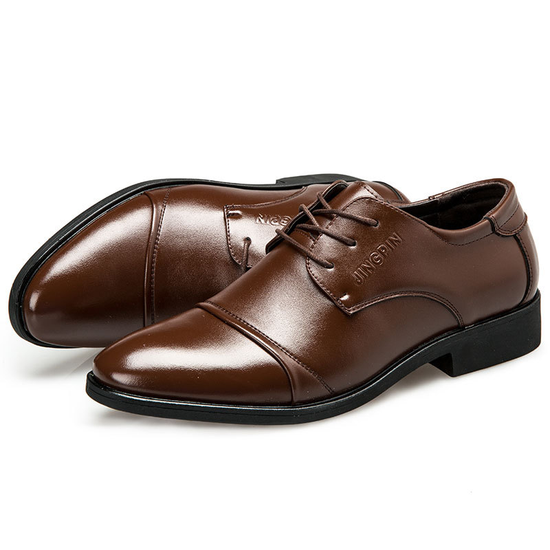 Large-sized men's leather shoe - đánh giá và giá Men'S Formal Party Wear Shoes