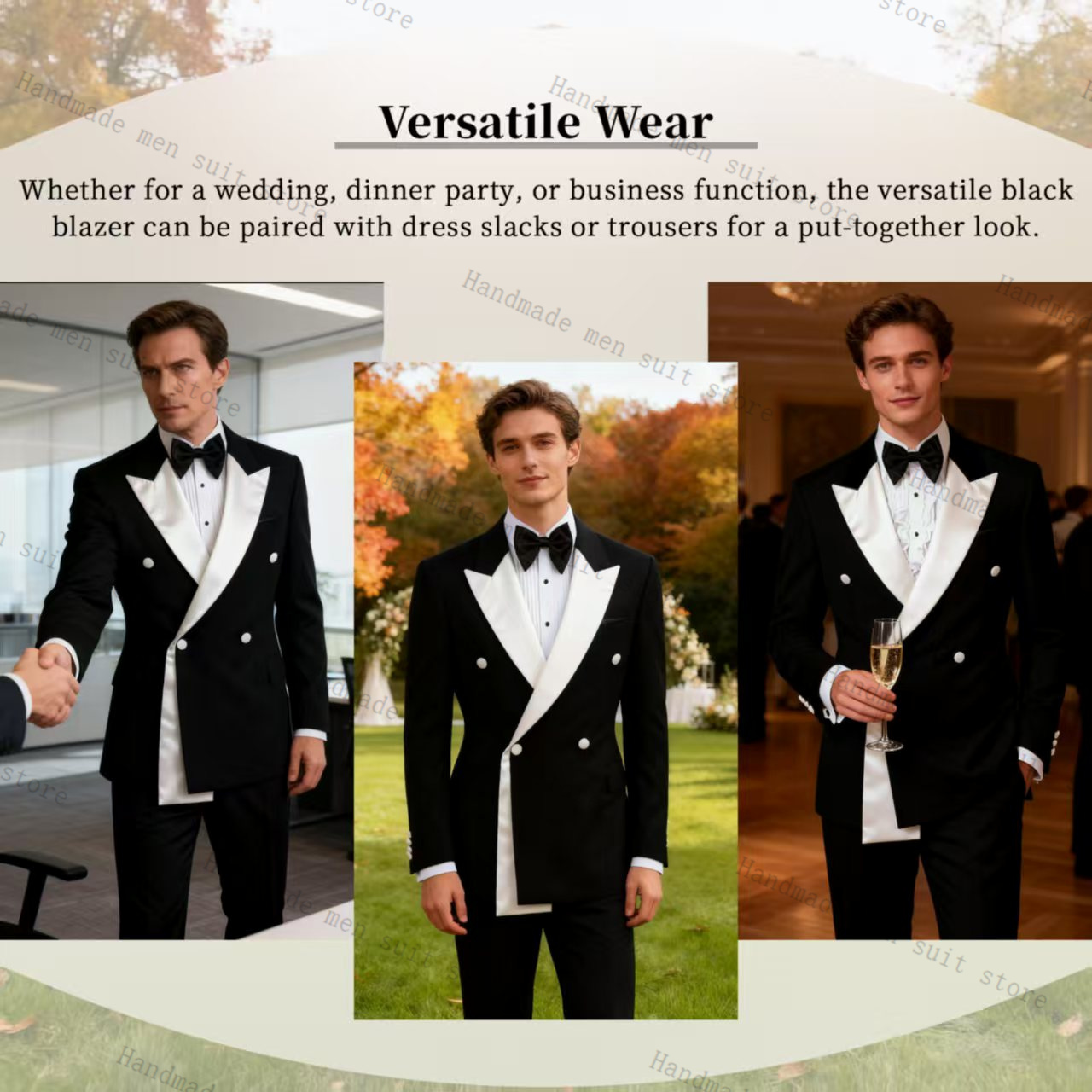 Autumn Men Suits 2 Piece Blaze - đánh giá và giá Men Formal Wear Wedding Guest