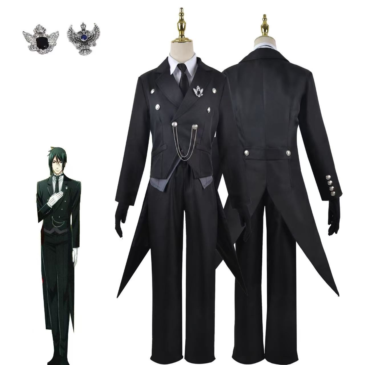 Cosplay costume Sebastian's fu - đánh giá và giá Japan Formal Wear Men