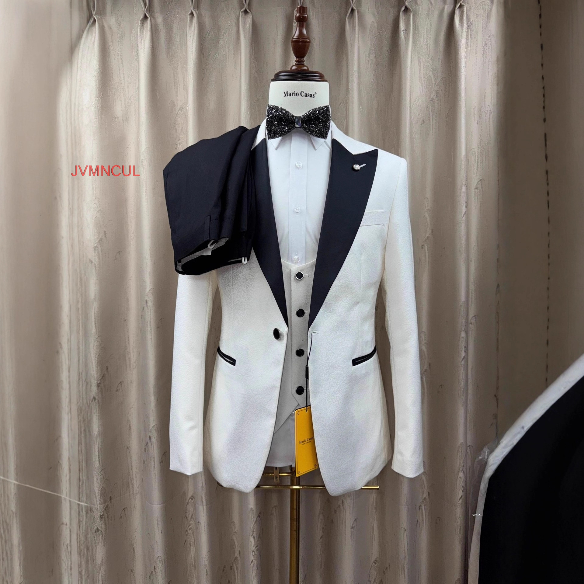 Men's 3 Piece Suit Slim Fit We - đánh giá và giá Men Formal Party Wear Outfit