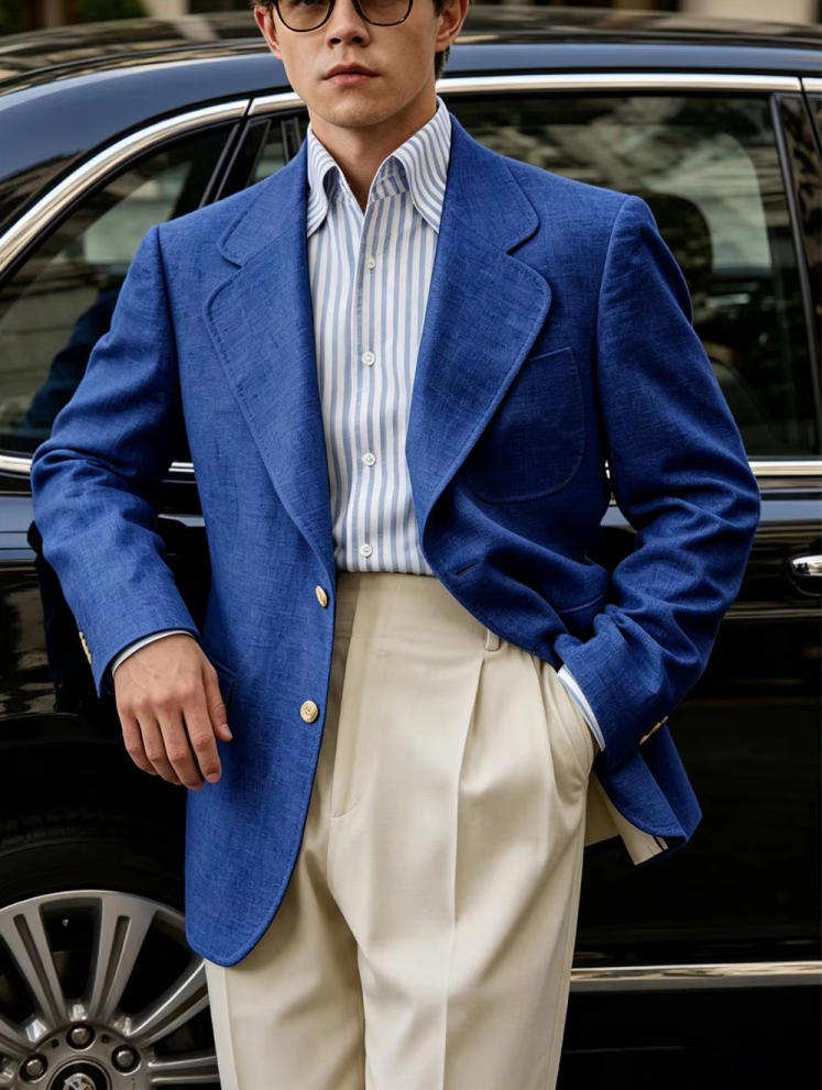 Only Linen Men's Blazer 1PCS B - đánh giá và giá Men Formal Wear In Summer