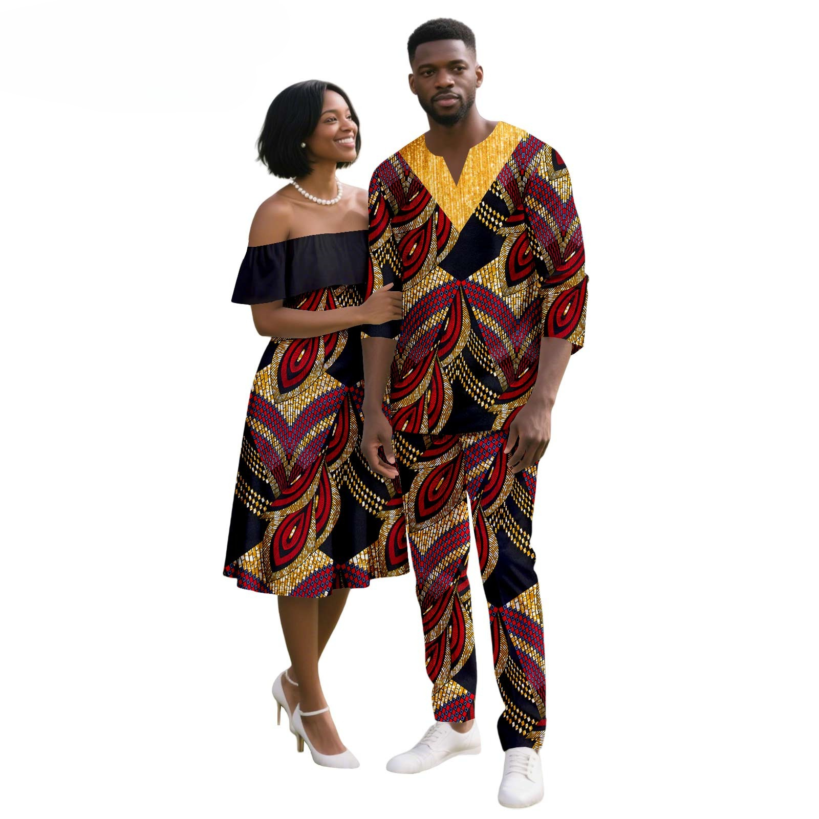 African Couples Clothing Outfi - đánh giá và giá Men Formal Party Wear Outfit