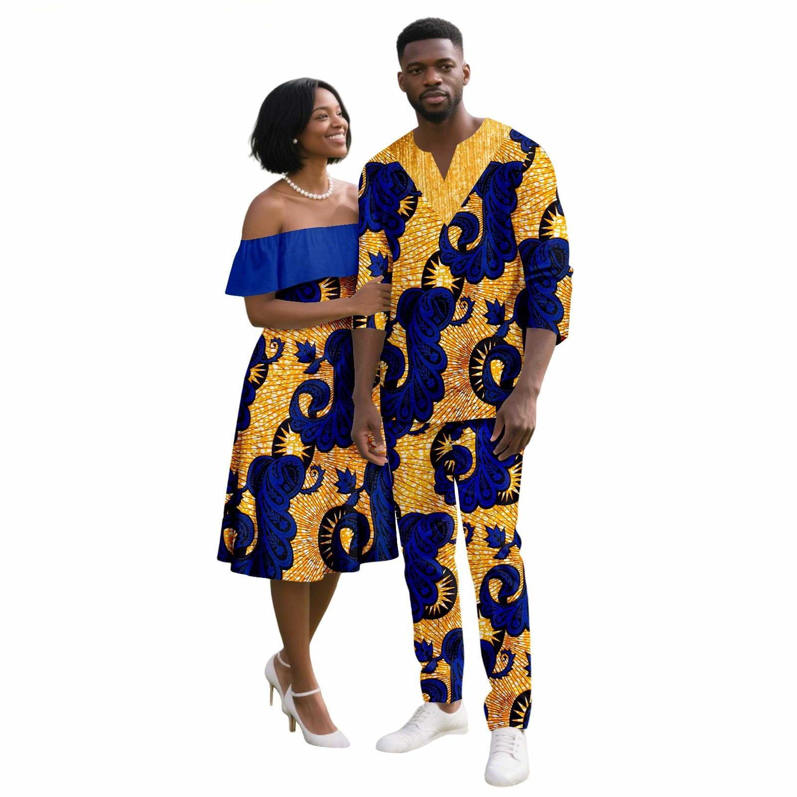 African Couples Clothing Outfi - đánh giá và giá Men Formal Party Wear Outfit