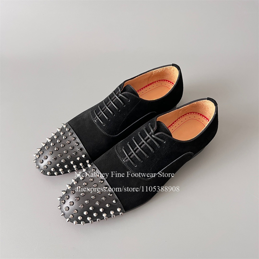 Spike Studs Leather Dress Shoe - đánh giá và giá Men'S Formal Party Wear Shoes