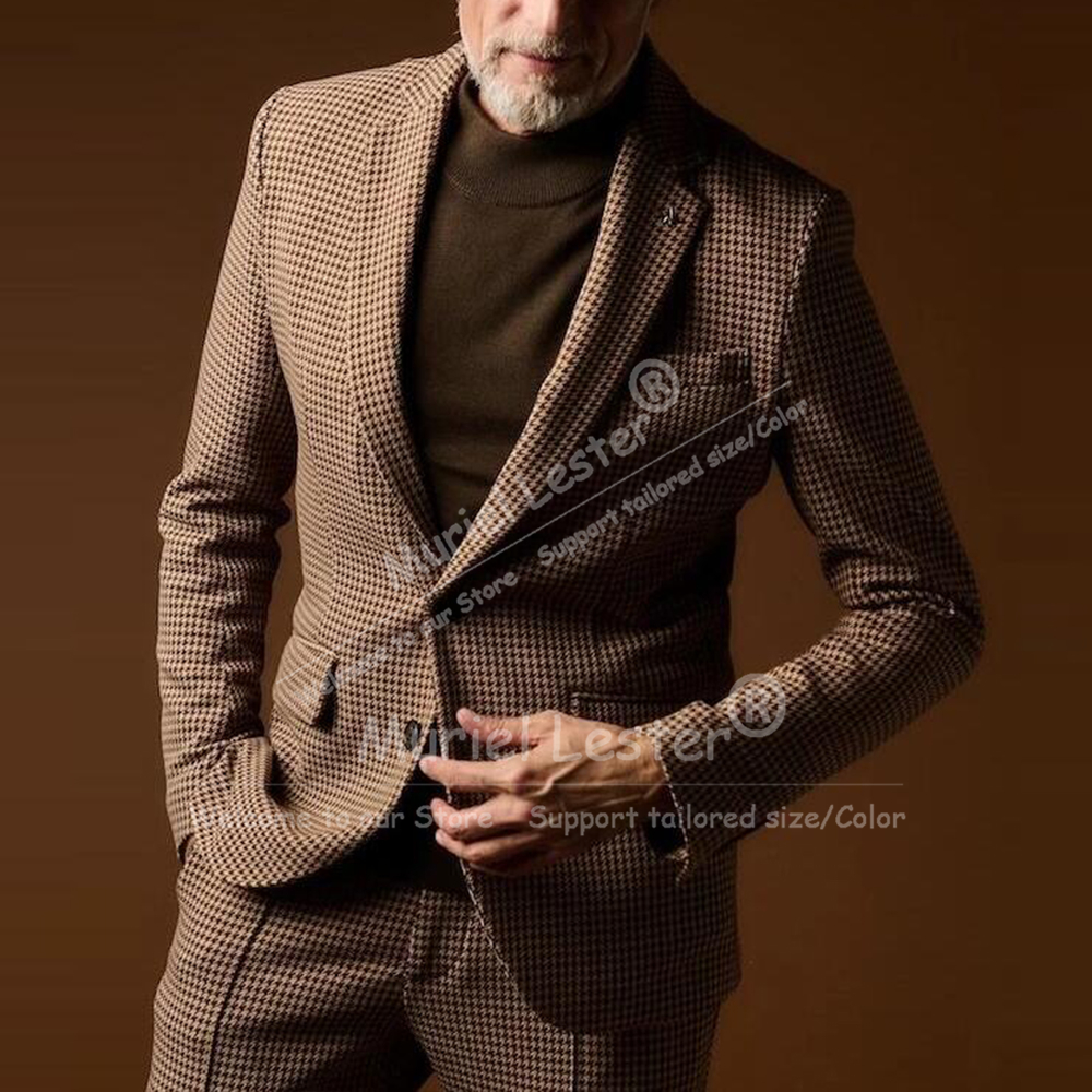 Vintage Suits Men 2 Piece Sets - đánh giá và giá Men Formal Party Wear Outfit