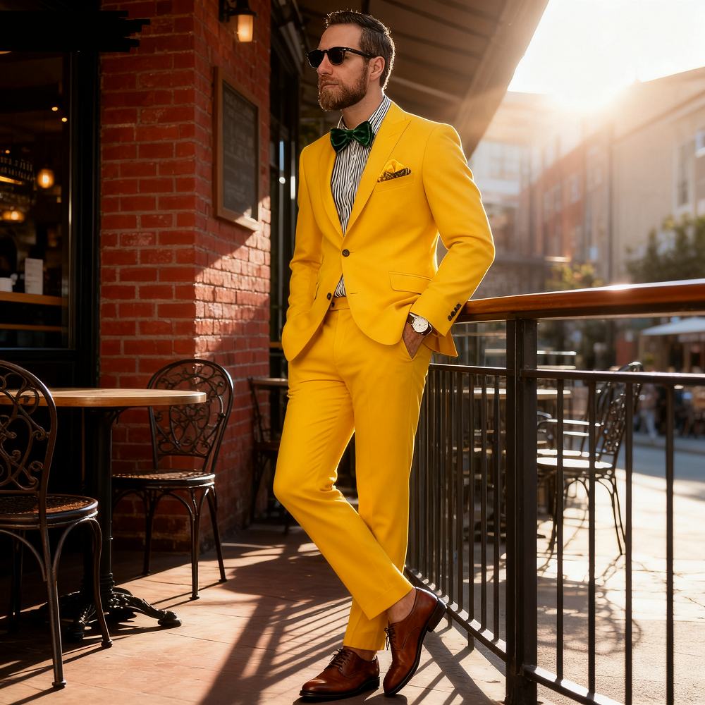 Blue Suit Men's Custom-Fit Ter - đánh giá và giá Men'S Formal Wear For Graduation