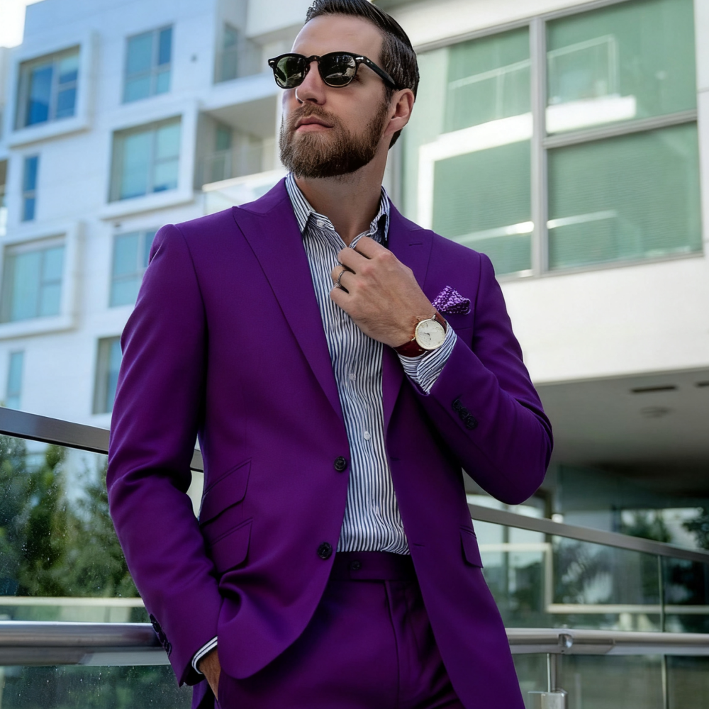 Blue Suit Men's Custom-Fit Ter - đánh giá và giá Men'S Formal Wear For Graduation