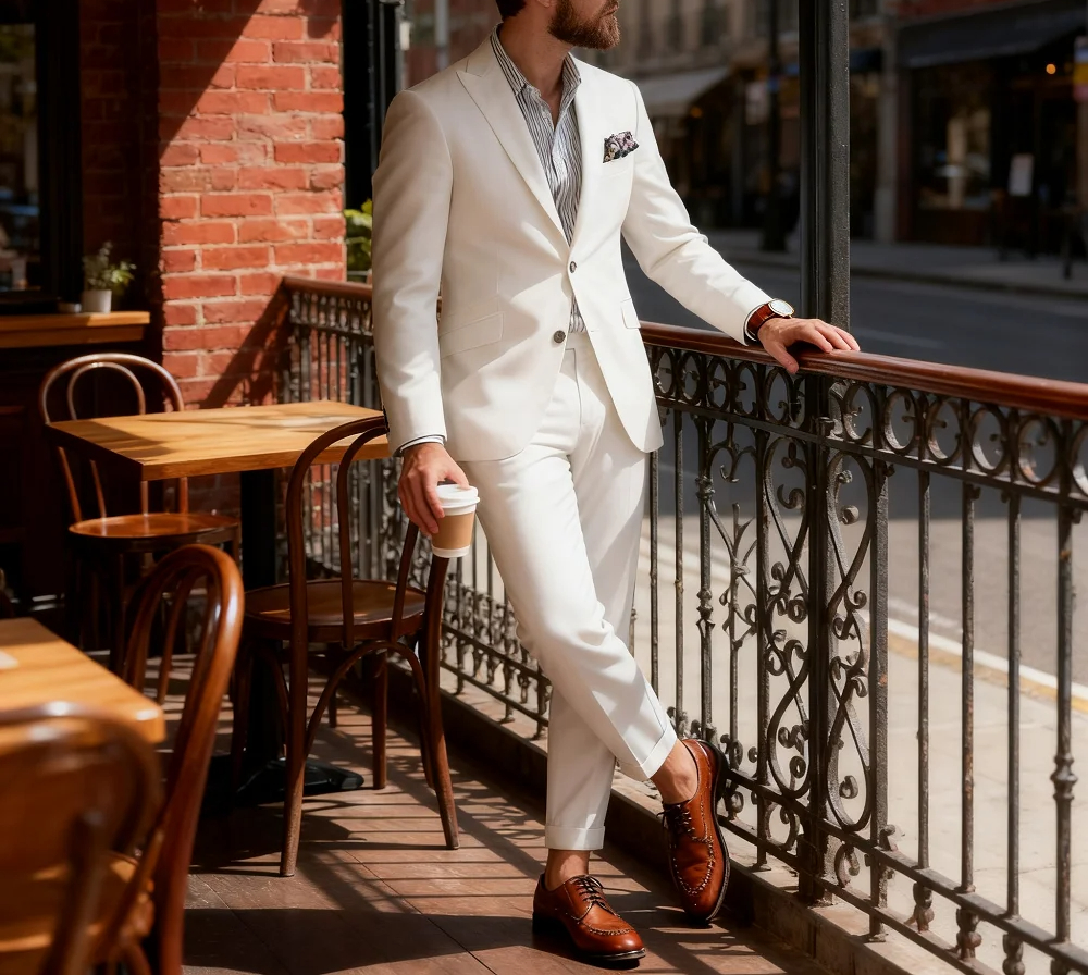 Blue Suit Men's Custom-Fit Ter - đánh giá và giá Men'S Formal Wear For Graduation
